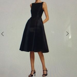 Stunning sleeveless Mikado Fit & Flare Midi Dress